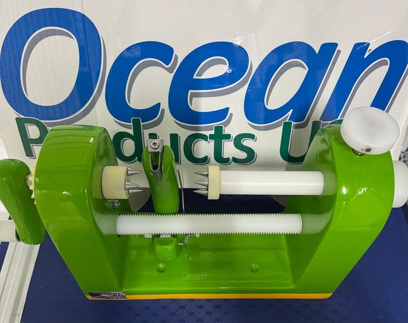 Ocean Life Mango Peeler Machine Stainless Steel Bearing System Green gallery