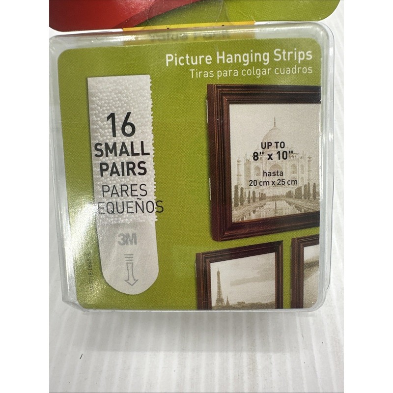 Command™ Small Picture Hanging Strips Value Pack 17205-16ES 16 Small Pairs {T} gallery