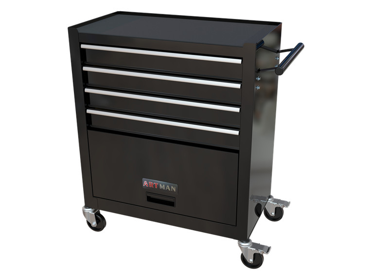 234pcs Rolling Tool Cabinet Interlock with Tools & 4 Drawers Tool Storage Box gallery