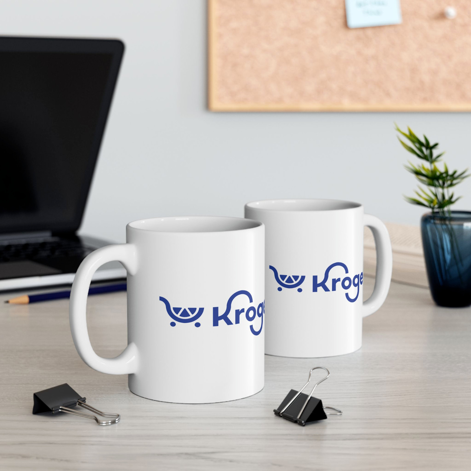 Kroger Store 11oz 15oz Coffee Tea White Mug gallery