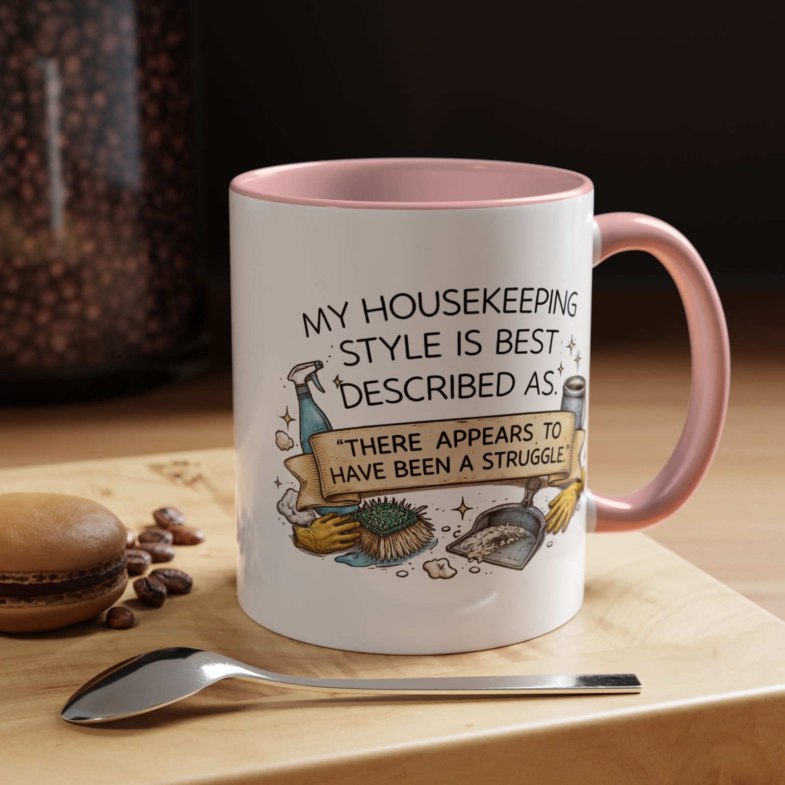 My Housekeeping Style Described As... Accent Coffee Mug, 11/15oz (3902) gallery