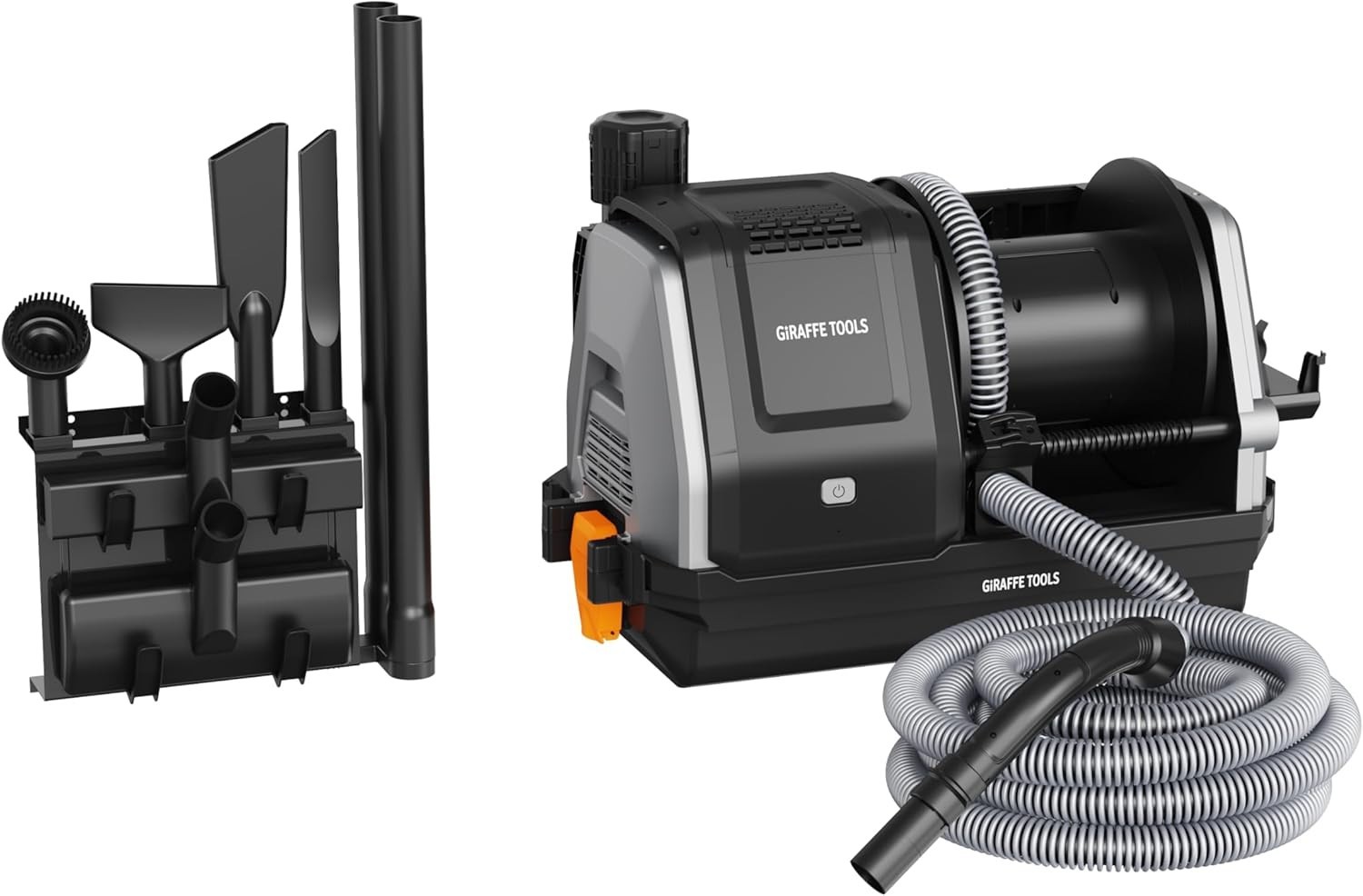 Giraffe Tools Wet Dry Vacuum Cleaner with 30FT Retractable Hose Wall mount 1200W gallery