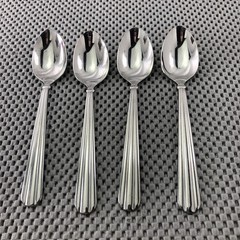 Oneida USA UNITY Stainless Flatware Pieces ~ 4 Teaspoons