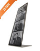 Angled Acrylic Photo Booth Frames 2" x 6" gallery