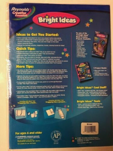 6 Reynold's Creative Bright Ideas Ultra Foil Colors Metallic Paper Wrap - Silver gallery