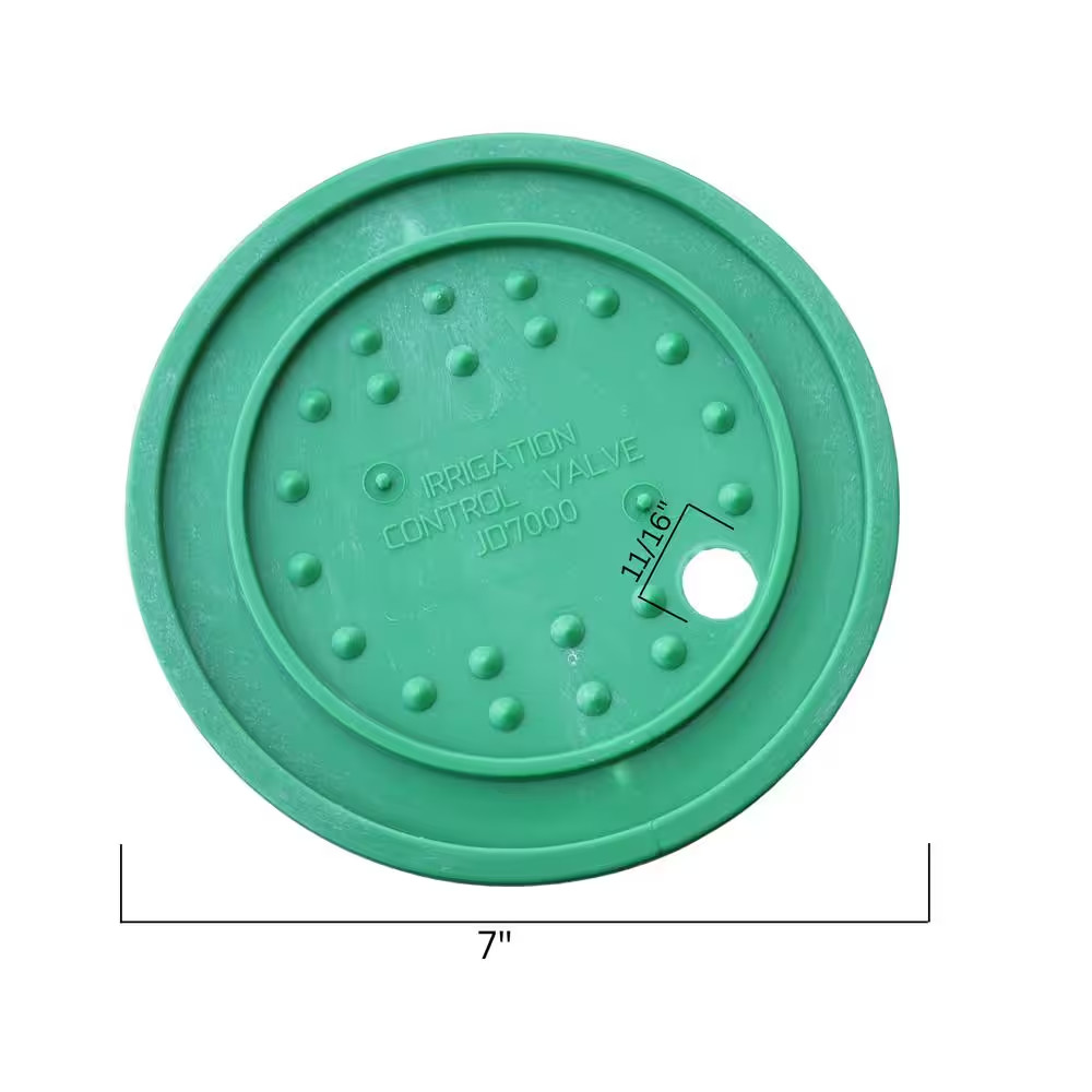 7 in. Round Irrigation Ground Valve Box Lid gallery