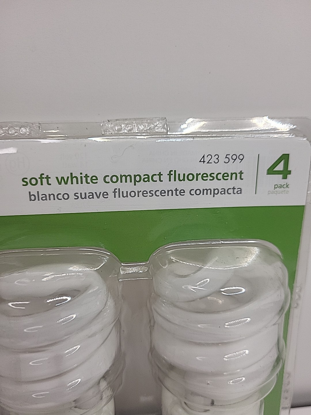 EcoSmart Light Bulbs Soft White Compact Fluorescent 60W Equivalent Spiral 4 Pack gallery