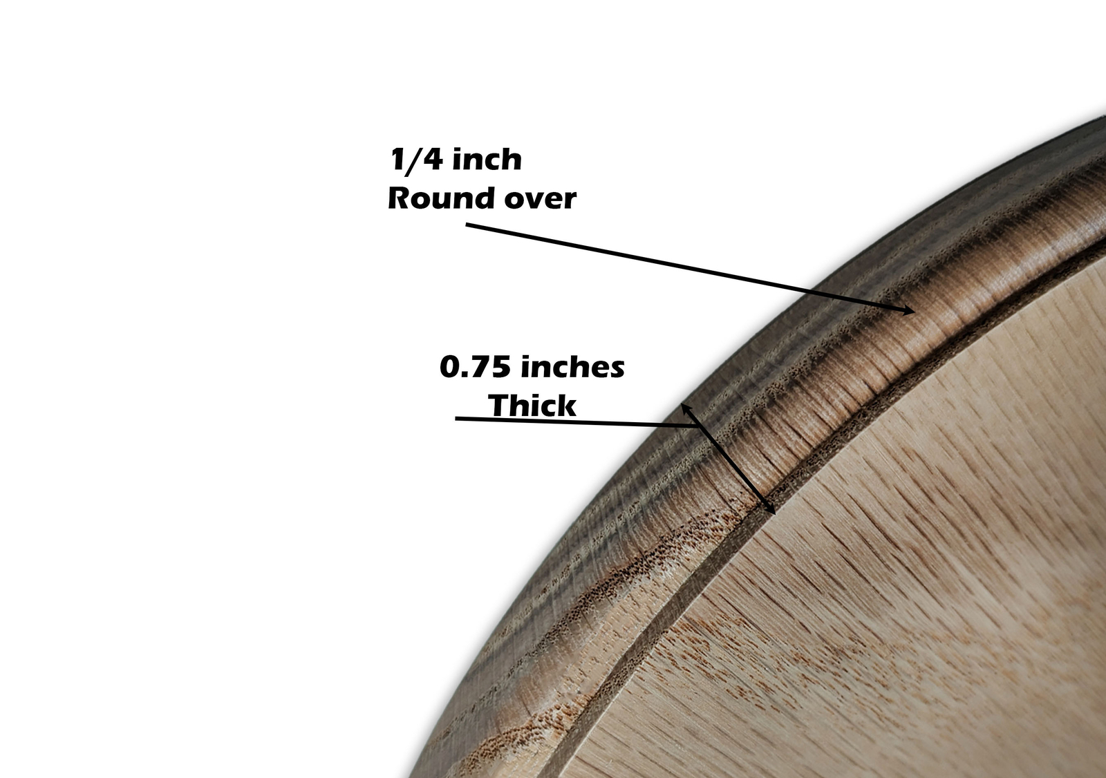 Premium Circular Red Oak Plaque - Versatile Round Wooden Blank gallery