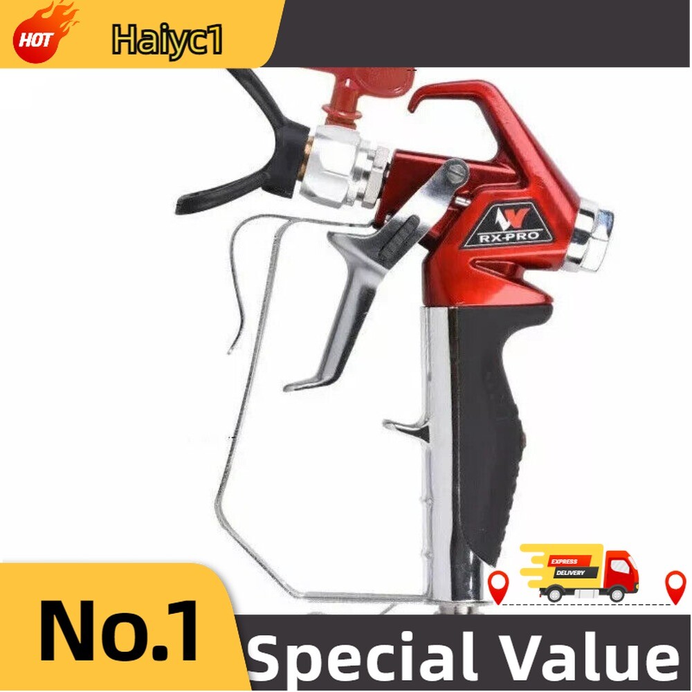Airless Spray Gun Tpaitlss RX-Pro Red Series w/ 517 Tip & Guard for Titan 538020 gallery