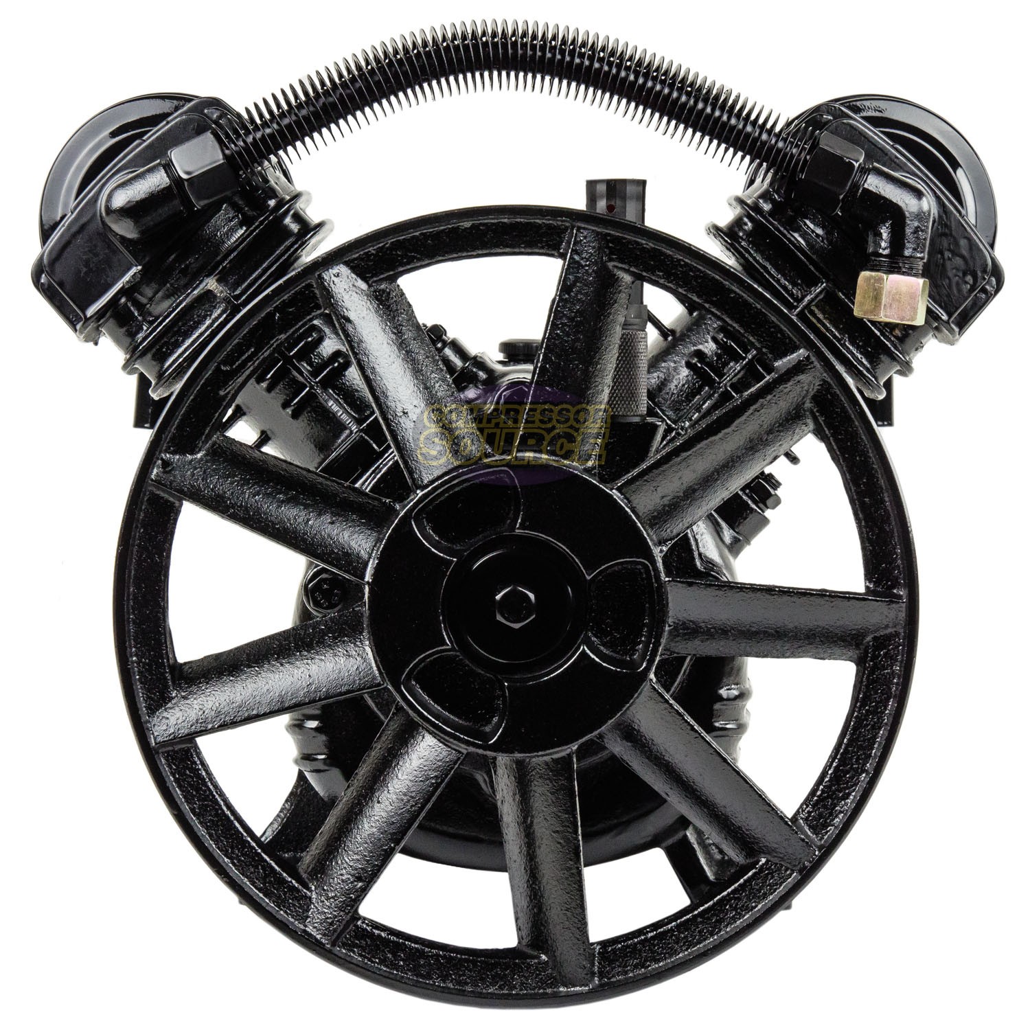 3 HP Replacement Air Compressor Pump Single Stage V Style Twin Cylinder 2 Piston gallery