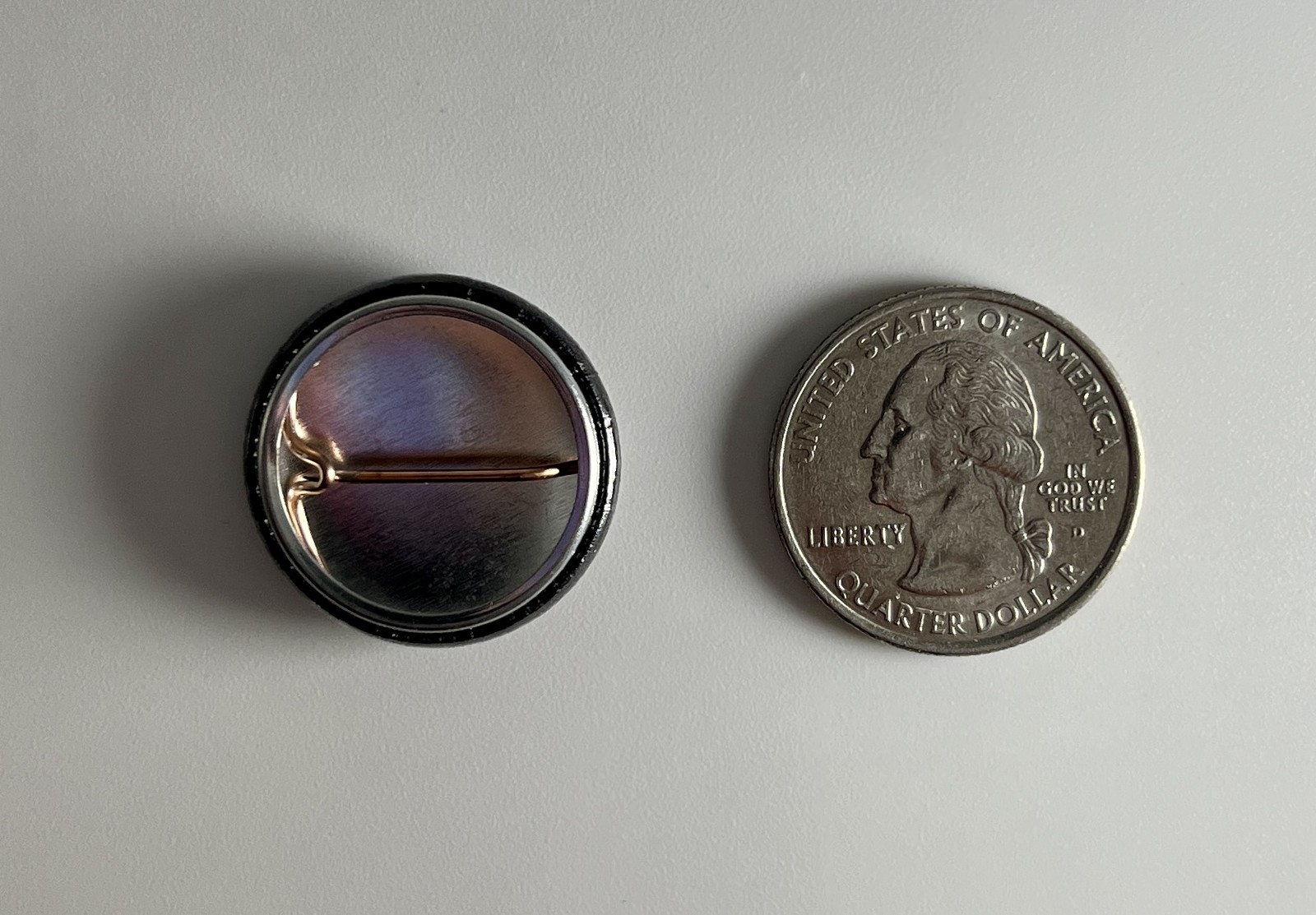 Malcolm X 1” Button M008B Pin Badge gallery