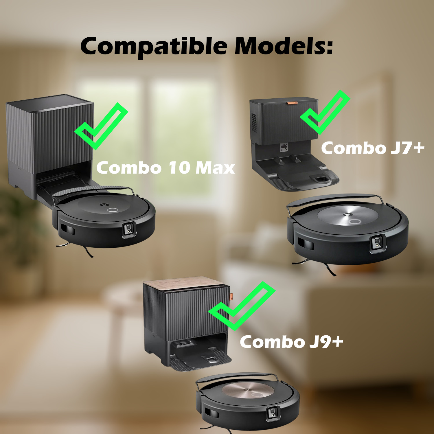 ORIGINAL HEPA Filter for iRobot Roomba Combo J7+, Combo J9+, Combo 10 Max Vacuum gallery