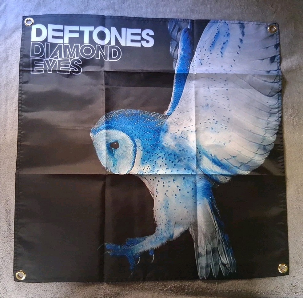 Deftones Diamond Eyes 2x2ft Banner Flag gallery