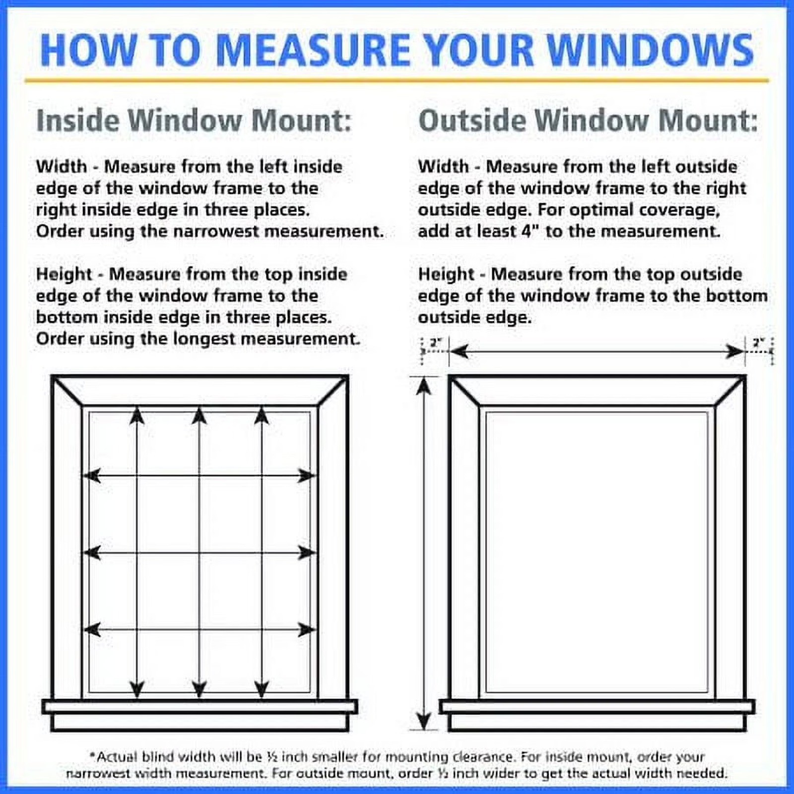 1" Cordless Vinyl Light Filtering Mini Blinds, White, 34" W x 64" L gallery