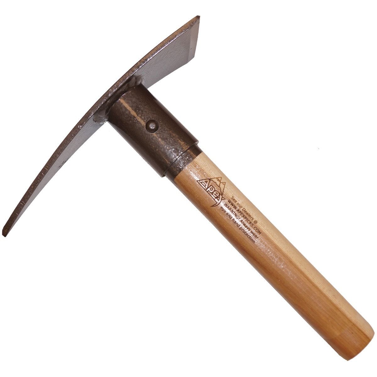 Apex Pick Mink 12" Hickory Handle Small Hand Tool – Prospecting, Gardening, Rock gallery