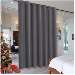 Adjustable Ceiling to Floor Drapes – Room Partition Curtain