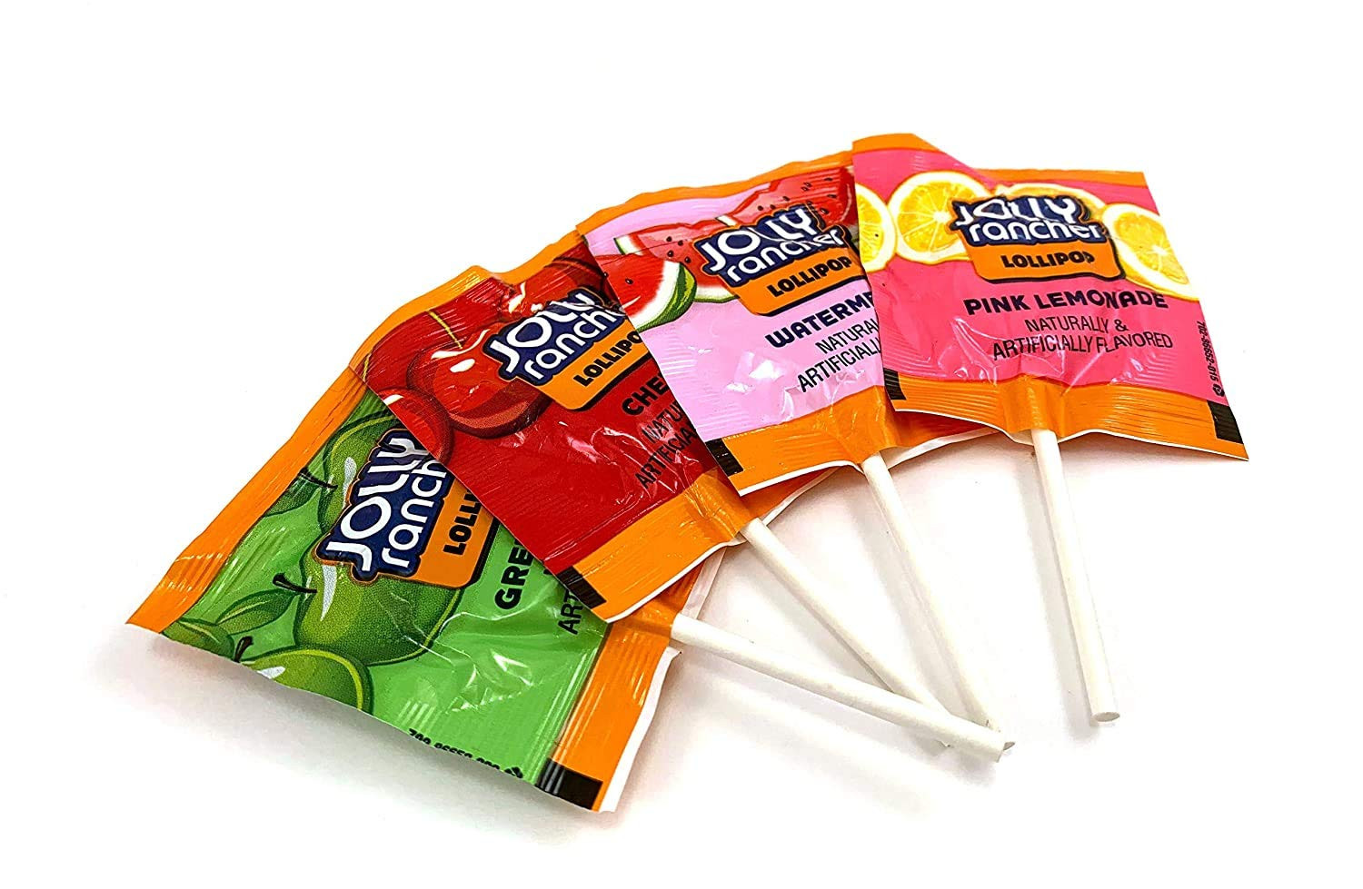 Jolly Rancher Flat Lollipops, Assorted Fruit Flavors, Bulk Candy Pops (4 Pounds) gallery
