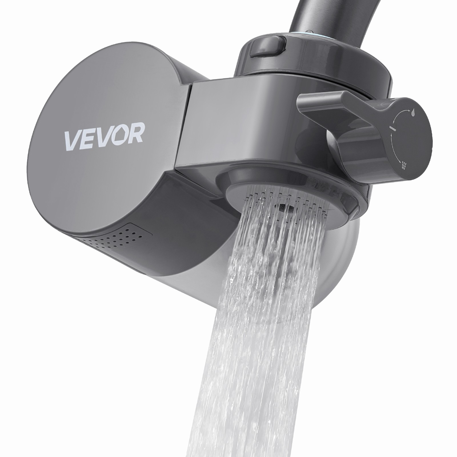 Faucet Mount Water Filter Sink Water Purifier for Kitchen Horizontal Gray gallery