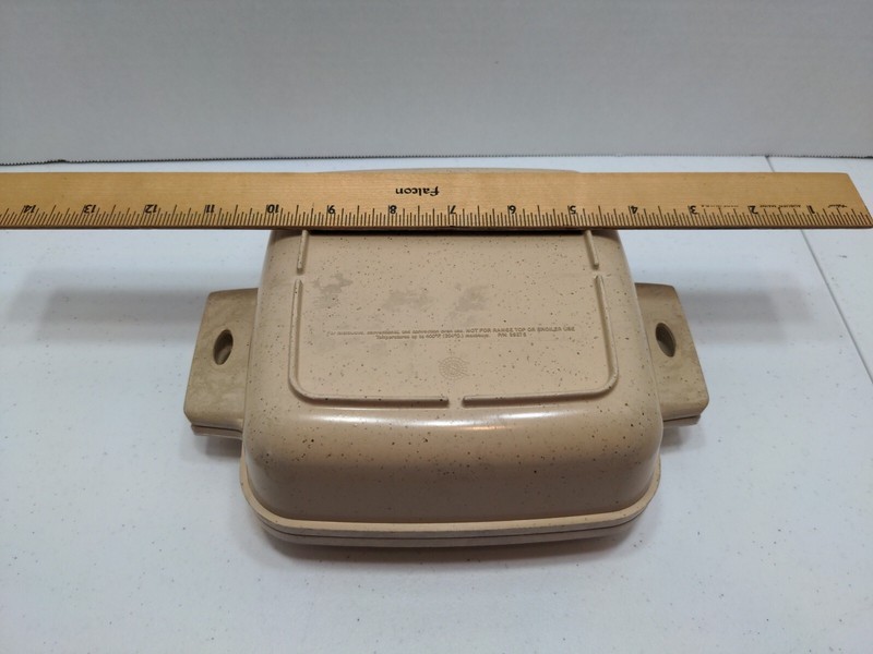 LittonWare Microwave Conventional Convectional Cooking Heating Square Dish BTBS2 gallery