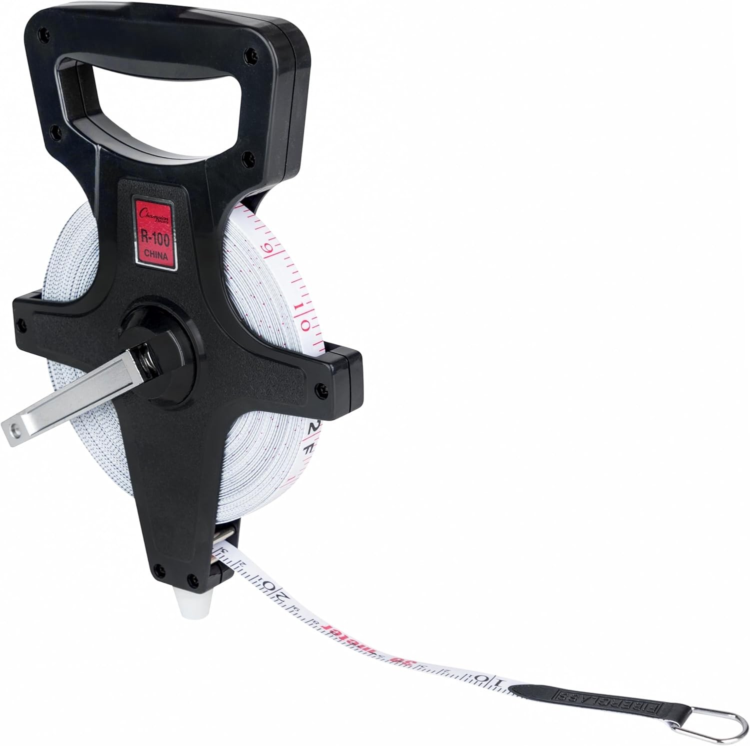 Open Reel Measure Tape, 100 Ft, 30 Meters, with Metal Spike gallery