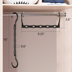 6 Pack Magic Hangers Space Saving Closet Organizer