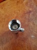 In Line Shower Head Shut off Valve 1-2" MIP Push Button Type Chrome Plated Brass gallery