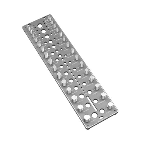 51-in-1 Bolt Size Finder & Thread Checker, 32 Metric & 32 SAE Nut and Bolt gallery