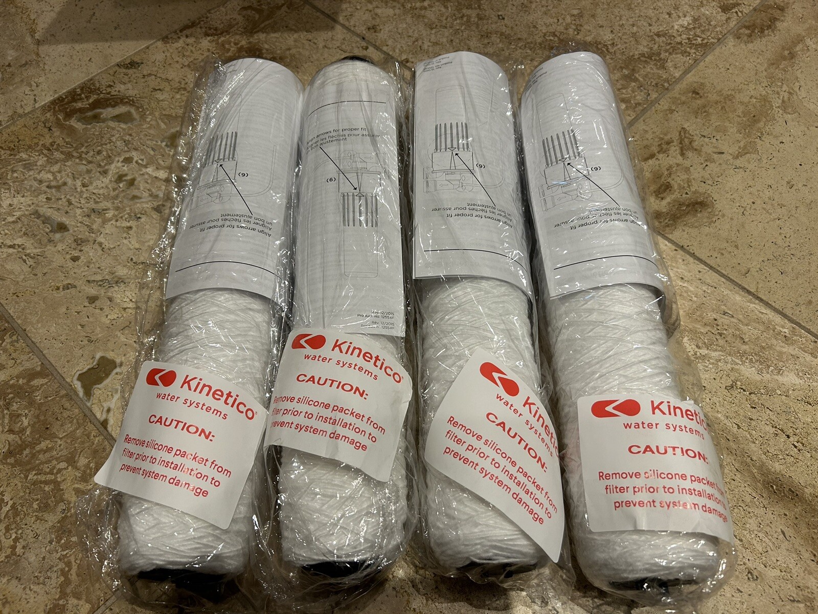 KINETICO Water Systems 16 IN MACH 20 Superkit Sediment Filter 4 Pack 12566A gallery