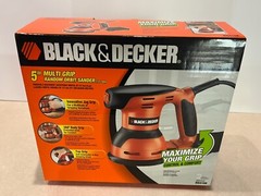 Black & Decker 5″ Multi Grip Random Orbit Sander (127 mm) R0410K NEW