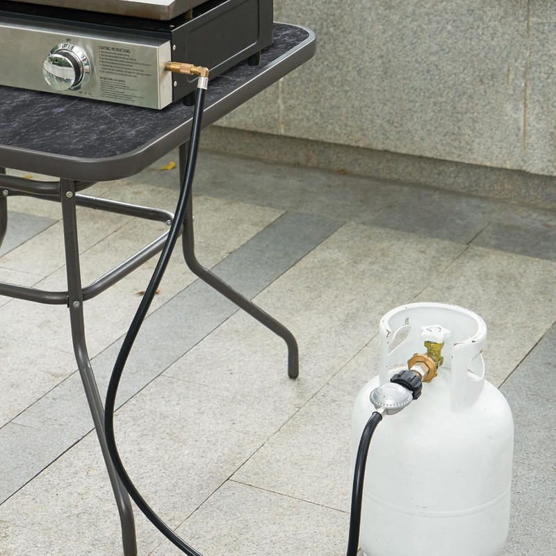SHINESTAR 5ft Propane Regulator Hose for Blackstone 17 22 Inch Griddle gallery