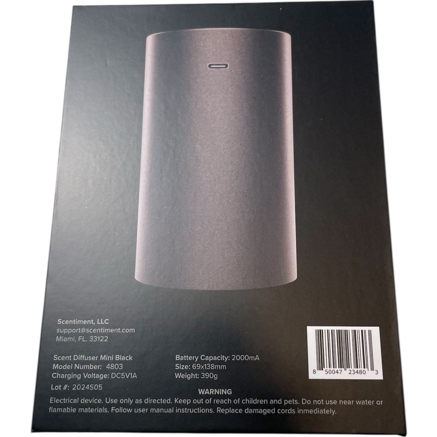 Scentiment Scent Diffuser Mini Black Model 4803 - Brand NEW gallery