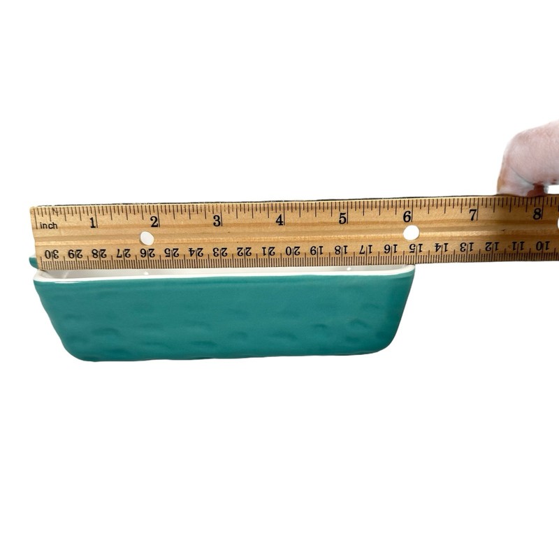 CERAMIC BAKING DISH Ceramic Bakeware AISBUGUR Aqua 6" x 5" x 1.75" gallery
