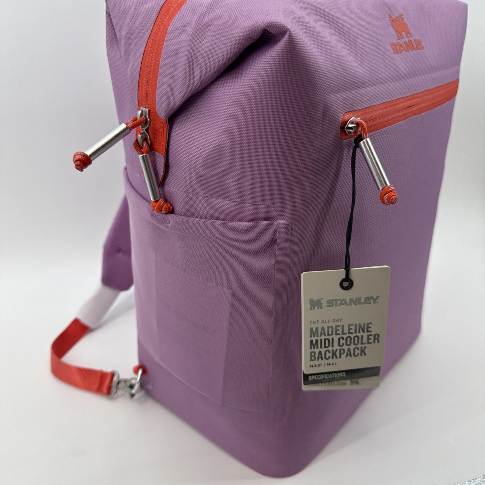 New Stanley All Day Madeleine Midi Cooler Backpack - 14 Liters - Lilac 217148 gallery