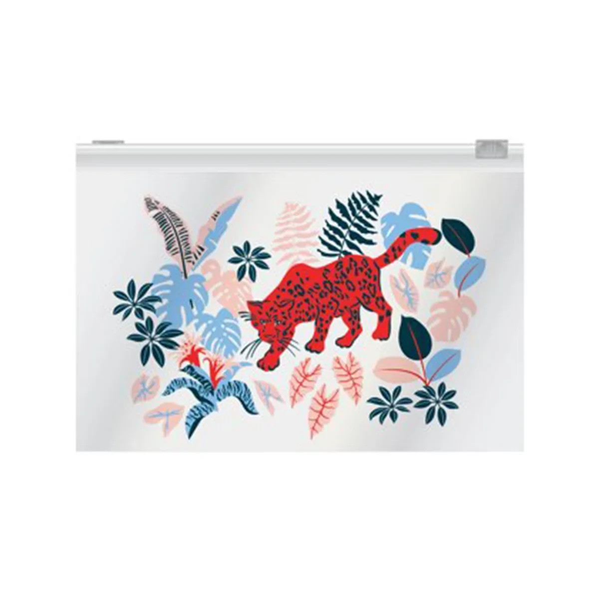Ziploc Contain The Clutter Boho Collection Reusable Makeup & Accessory Bags 15ct gallery