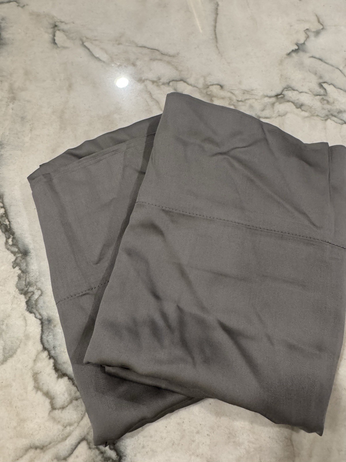 Cozy Earth Bamboo Pillowcases Standard Set Of 2 Charcoal Grey gallery