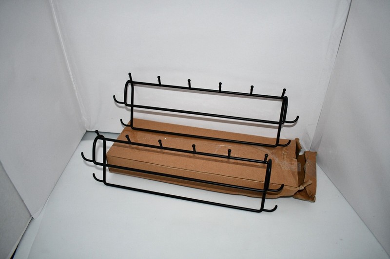 Karlliu 2-Pack Space-Saving Magic Hangers | 10-Hook Heavy-Duty Closet Organizer gallery