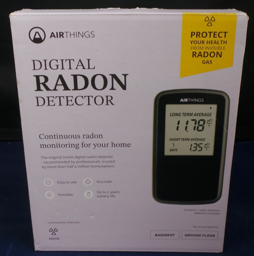 AirThings Portable Handheld Digital RADON Detector! 2350 Home Basement BRAND NEW gallery