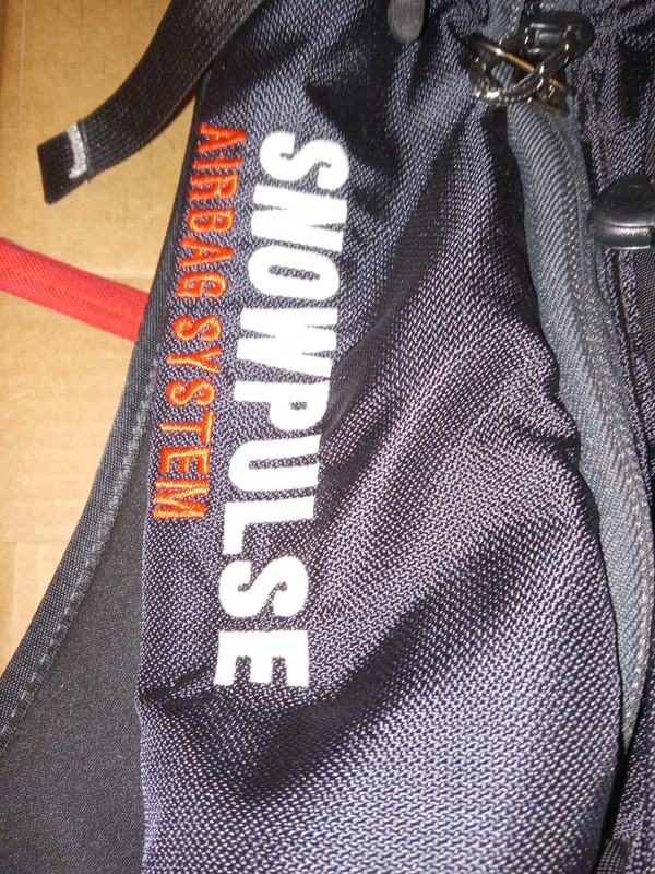 2.0 Avalanche Backpack Black Gray Blue 2