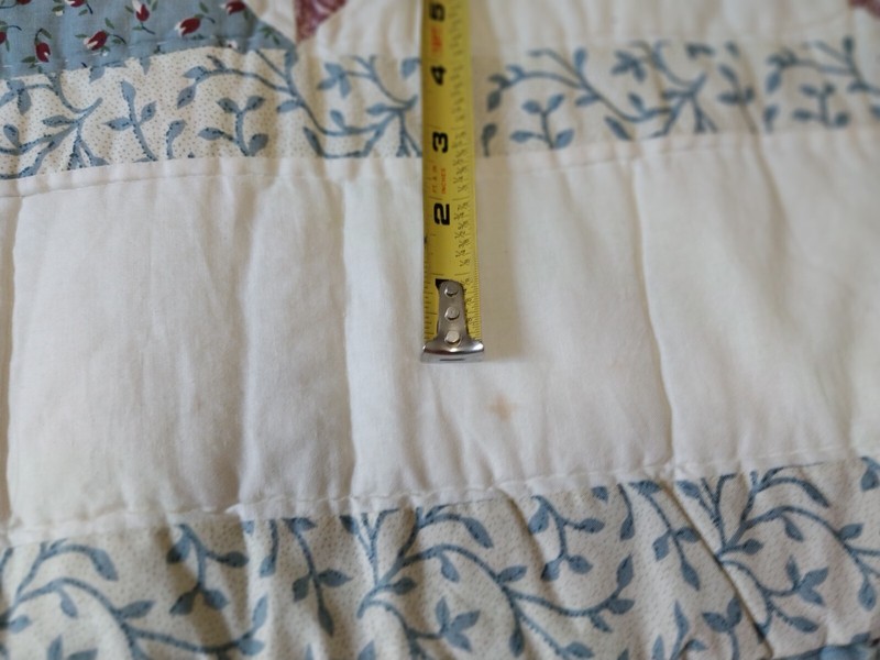 Patchwork Twin Quilt "SPOOLS" Beautifully Done 64" by 86" Long-Unbranded gallery