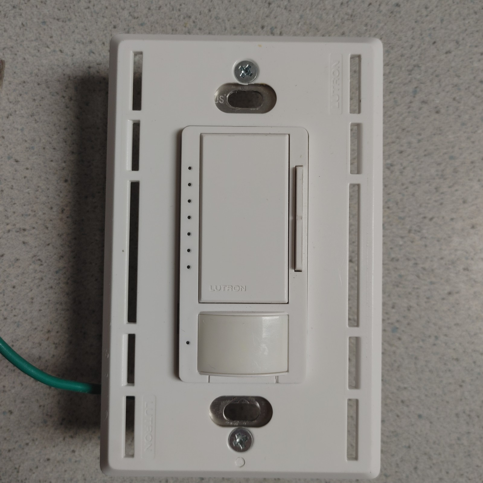 Lutron MS-OP600G Maestro Occupancy Motion Sensor Dimmer Switch 600 Watts White gallery