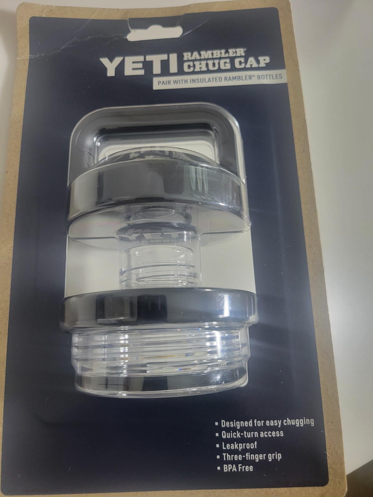 Yeti Rambler Chug Cap Screw-On Lid Replacement For Rambler Bottles SEALED gallery