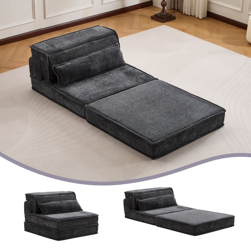 Compression Sofa,DIY Boneless Modular Sectional Sofa(Oversized Single Sofa with gallery