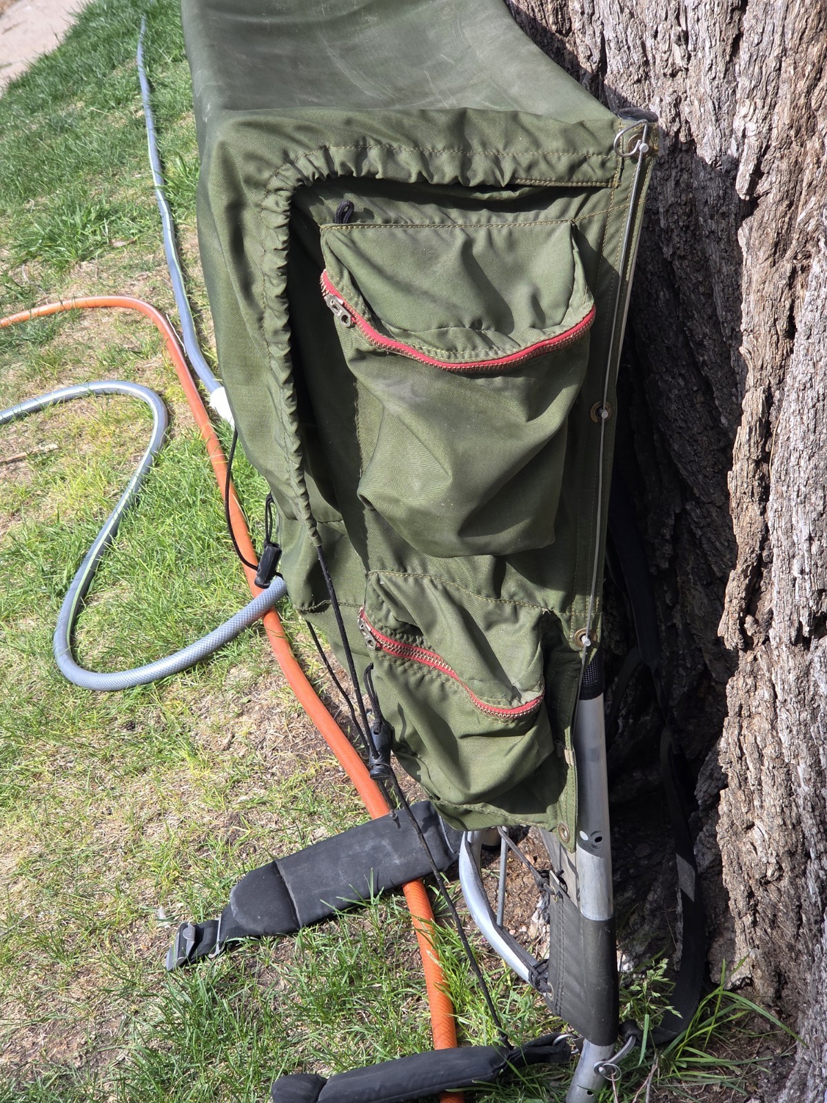 VTG Army Grean KELTY PACK Hiking Backpack 31” External Frame  4