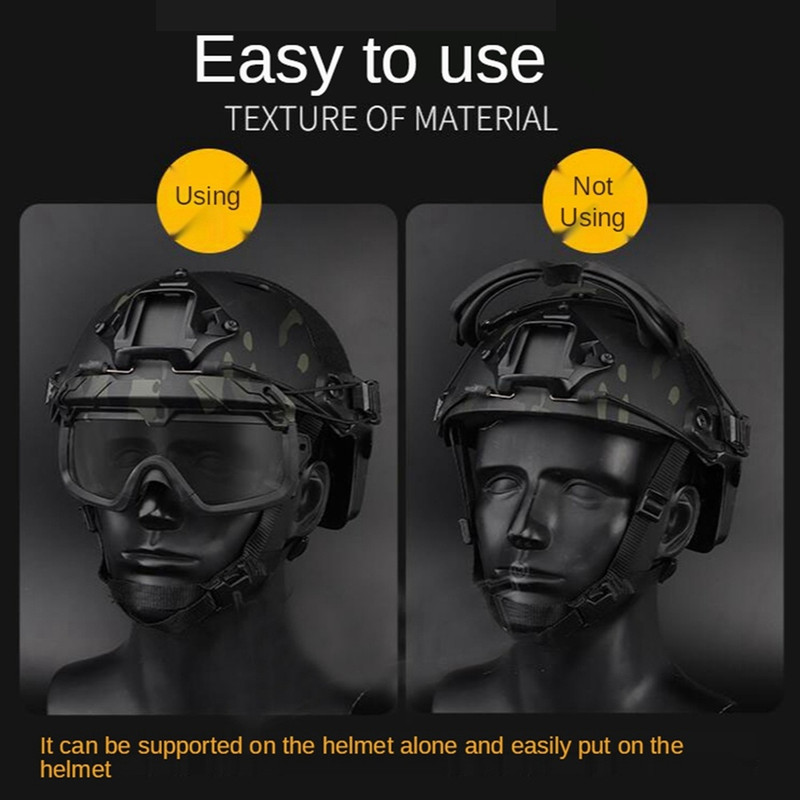 Tactical Airsoft Goggles Windproof Anti Fog CS Combat Eye Protection Goggles gallery