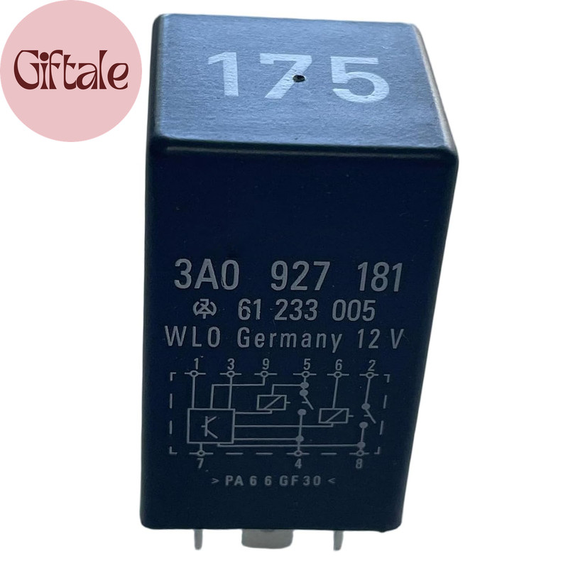 3A0927181 Park/Neutral Position Relay #175, 12V 9-Pin Starter Interlock for Volk gallery