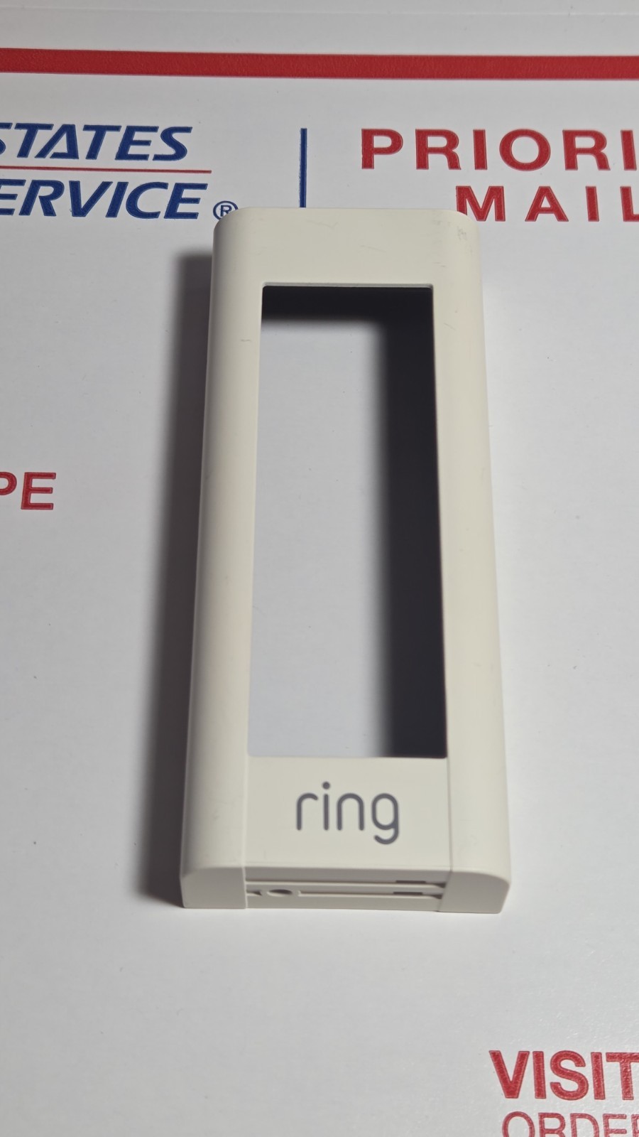 Ring Pro Video Doorbell OEM Factory Cover Face Plate Cream Almond Off White gallery