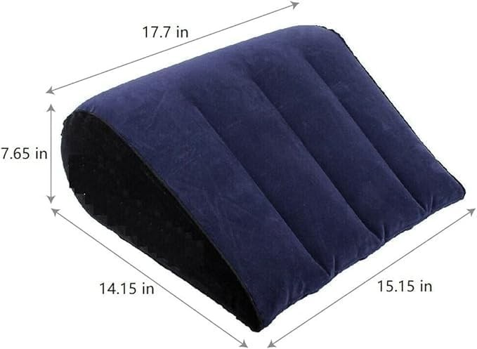 Wedge Pillow for Sleeping - Inflatable Leg Elevation Pillow for Swelling gallery