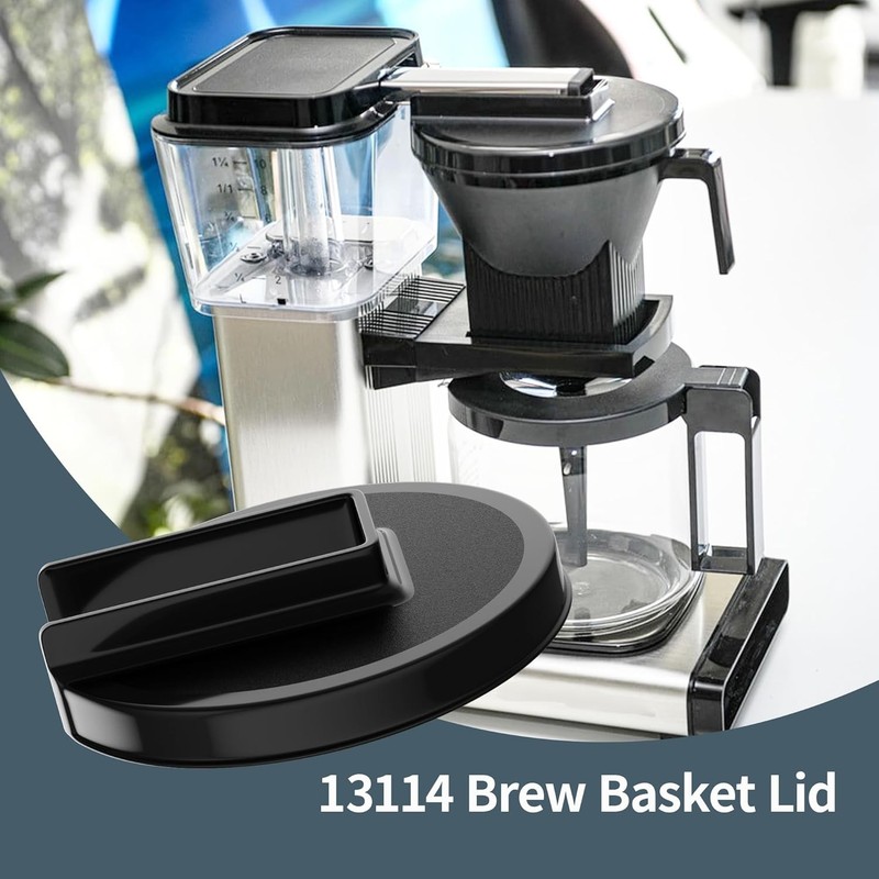 Replacement for Technivorm Moccamaster 13114 Brew Basket Lid - 5.6 IN, Black gallery