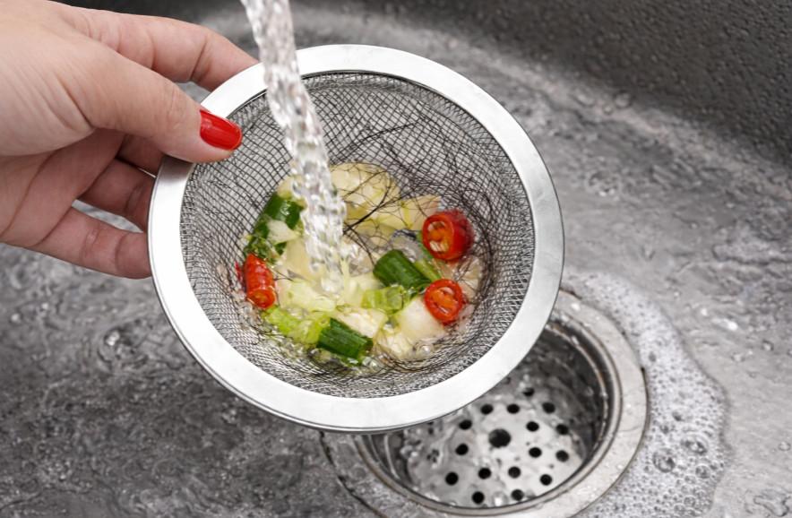 4 Pcs Stainless Steel Mesh Drain Strainer Shower Tub Kitchen Bathroom Sink gallery