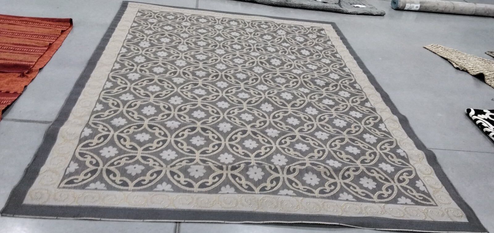 ANTHRACITE / L GREY 8' X 11' Damaged Rug Reduced Price 1172754766 CY7810-87A21-8 gallery